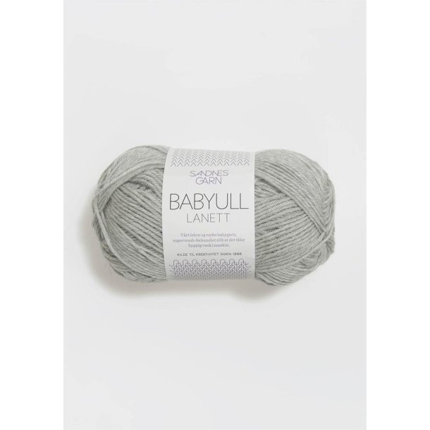 Babyuld Lanett, Lys gr� meleret